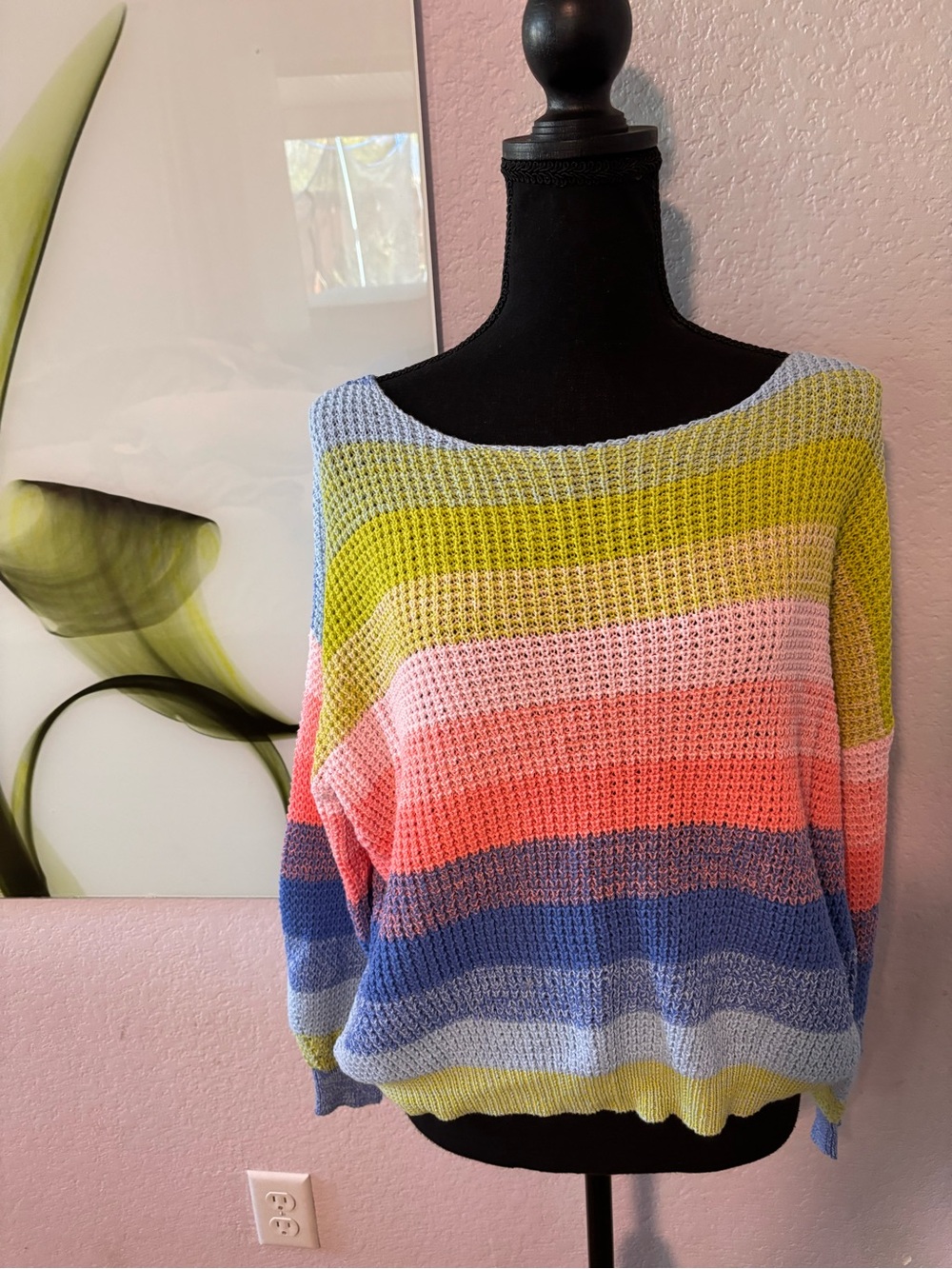 New boatneck sweater size medium - Picture 1 of 4